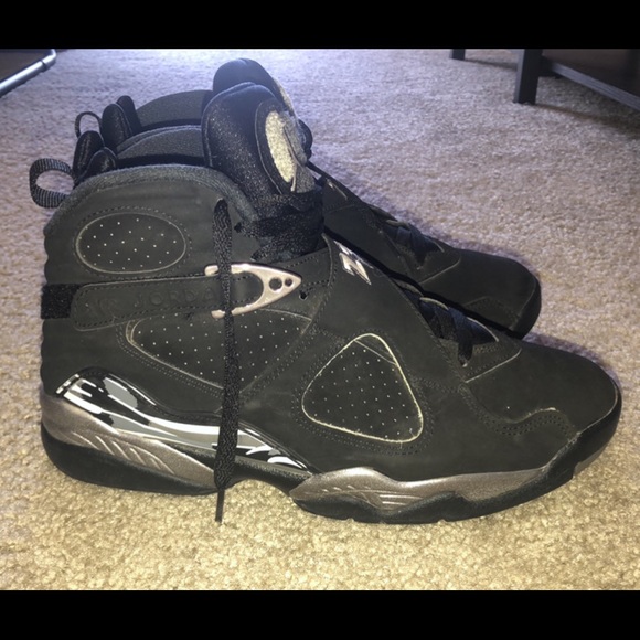 Jordan retro 8 chrome / retro 5 metallic white/ AF1 main image 7